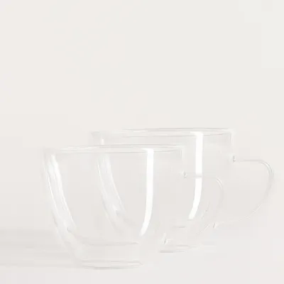 Obrázok produktu pre HOMLA Set CEMBRA dvojstenné poháre, sada 2 pohárov 0,23 l
