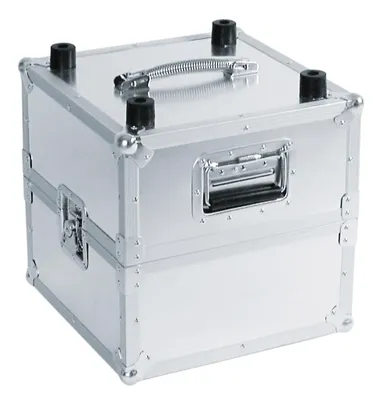 Produktbild von ROADINGER Platten-Case Profi ALU 50/50 glatt 100LPs