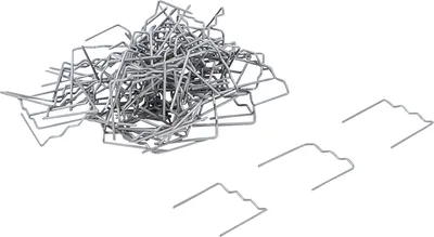 Immagine prodotto di Set di graffe per riparazioni | piatte | 0,6 mm | 100 pz.
