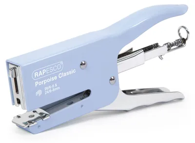 Produktbild von RAPESCO Heftzange Porpoise hellblau