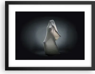 Produktbild von Gerahmtes Poster - Schwarzer Rahmen - Künstlerisch Frau Kampf - 40x30 cm - Wand Bild - Wanddeko - Wandbilder - Wandposter - Bilderrahmen - Bilder - Kunstdruck - Wandbild - P2BAA40x30-4167