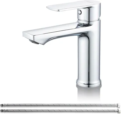 Obrázok produktu pre Umývadlová batéria 96 mm, jednopáková zmiešavacia, chróm, pre kúpeľňu