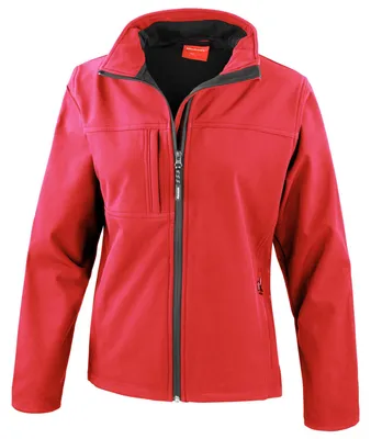 Produktbild von Regatta Damen Softshell Mulitfunktions-Jacke, 3-lagig, wasserabweisend, winddicht, atmungsaktiv FK570 (S) (Rot)