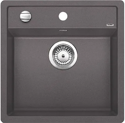 Produktbild von BLANCO DALAGO 5-F flächenbündige Spüle / SILGRANIT / Felsgrau / Excenter