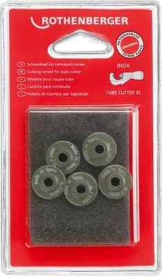 Imagen del producto de ROTHENBERGER, cortador para tubos de acero, diámetro 18,5 mm, de alta calidad, para sistemas de tuberías, modelos 812640/655