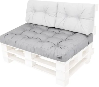 Produktbild von Palettenkissen, Gartenkissen, Liegestuhl, Treffpunkt, Partyplatz, mit der Möglichkeit, nach Belieben zu arrangieren, Beige, 120 x 80 cm