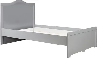 Image de Ensemble de chambre d'enfant en bois blanc avec lit d'enfant, armoire