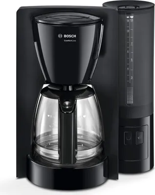Obrázek produktu pro Bosch TKA6A043, Kávovar na překapávanou kávu, Mletá káva, 1200 W, Černá