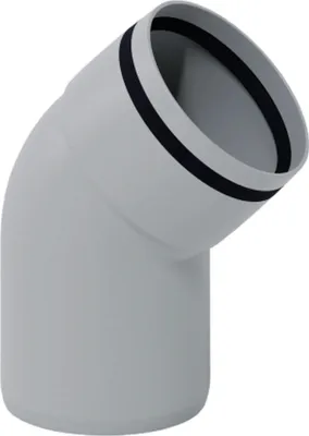 Produktbild von Poloplast POLO-KAL 3S, Bogen, DN 110/45, 1 Stk.