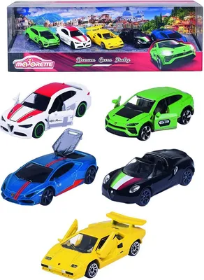 Produktbild von Majorette Dream Cars Italy, 5 Pieces Giftpack