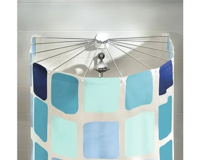 Zdjęcie produktu dla Mała chmurka Zasłona prysznicowa Big Spider biała 94 x 71 cm