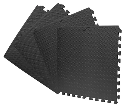 Immagine prodotto di Tappetini in schiuma EVA X-star 4 pezzi 60x60 cm nero
