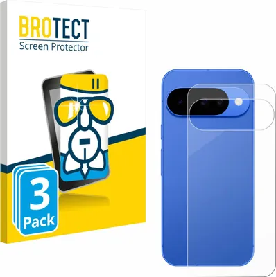Produktbild von 3x BROTECT Schutzglas für Google Pixel 10 (Rückseite) Schutzfolie Panzer Folie Glas Display Schutz klar