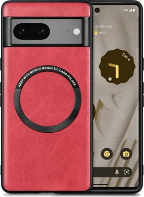 Produktbild von König Design Hülle kompatibel mit Kunststoff Soft Handyhülle - Handy Case Rot