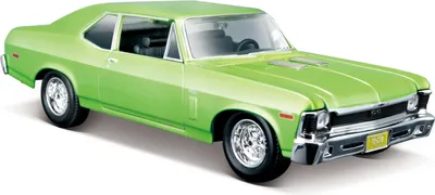 Produktbild von Maisto Chevrolet Nova SS 1970 1:24 hellgrün metallic