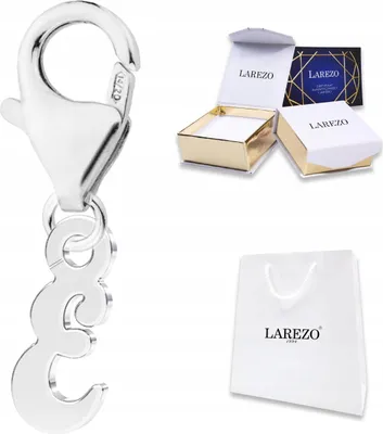 Produktbild von Silberanhänger mit Buchstabe E Alphabet Initial Namensschild SILBER 925
