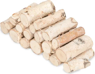Produktbild von Birkenzweig Stücke, Länge ca. 7 cm, verpackt mit 250 g | Birkenstamm Stücke