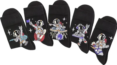 Produktbild von H.I.S. Socken 5 -teilig 5x schwarz Größe 39/42