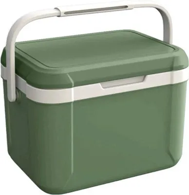 Productafbeelding van Famanu koelbox, grote capaciteit - 5 liter - draagbaar - groen