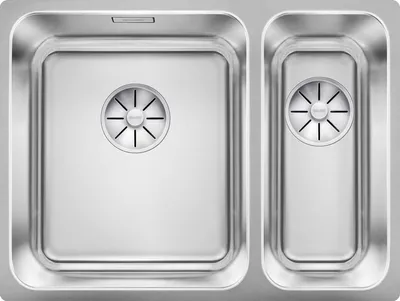 Immagine prodotto di BLANCO SOLIS 340/180-U acciaio inox spazzolato