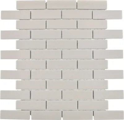 Produktbild von Keramikmosaik CU BR 304 29,5x29,0 cm grau