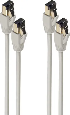 Produktbild von shiverpeaks BS08-41150-2 Netzwerkkabel Grau 1,5 m Cat8.1 F/FTP (FFTP) (BS08-41150-2)