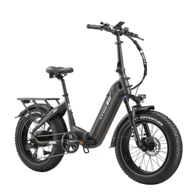 Produktbild von E-Bike Klapprad 20x4 Zoll, 70Nm Hinterradmotor, 140km, F6B, Drehmomentsensor 7 Gang SHIMANO, Kettenschaltung, Heckmotor, 864 Wh, MAX. 150kg
