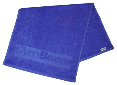 Produktbild von Fitnesshandtuch Sporthandtuch Trainingshandtuch - 100 % Baumwolle - 50 x 90 cm - Blau