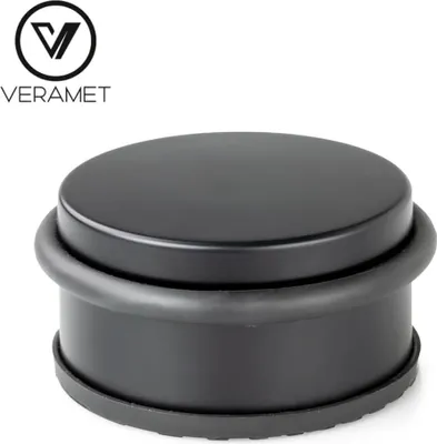 Produktbild von Türstopper 100 x 50 mm matt schwarz modernes Design mit rutschfestem Gummi