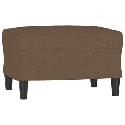 Produktbild von vidaXL Fußhocker Braun 60x50x41 cm Stoff