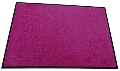 Produktbild von Mertex Schmutzfangmatte waschbar Kiel pink ca. 40 x 60 cm mit umlaufenden Rand Türmatte Sauberlauf Schmutzmatte Fußabstreifer