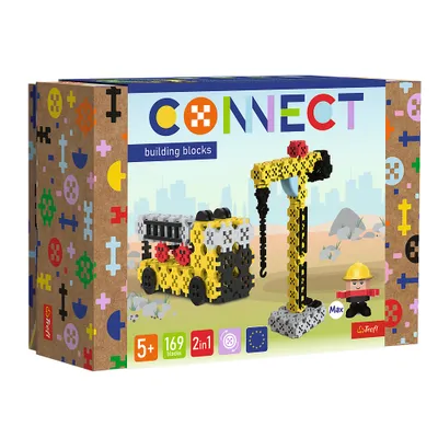Produktbild von Trefl Connect, Bausteine, 5 Jahr(e), Zellulose, Kunststoff, 169 Stück(e), 742 g