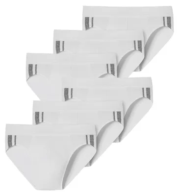 Produktbild von Herren Rioslip 6-Pack 95/5 Stretch - weiss - Größe 4XL