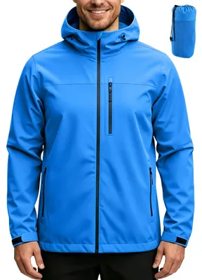 Produktbild von Leichte, wasserdichte Regenjacke für Herren
