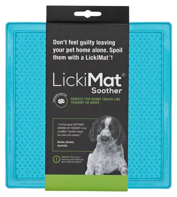 Obrázok produktu pre LickiMat Lízacia podložka Soother 20x20cm tyrkysová