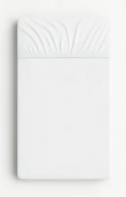 Produktbild von Frottee-Spannbettlaken für Kinderbett 140x70cm - weiß