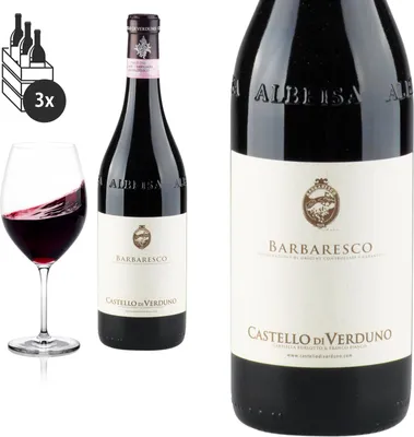 Produktbild von 3er Karton 2017 Barbaresco von Castello di Verduno - Rotwein