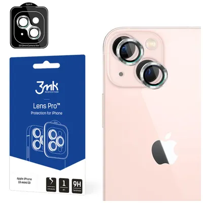 Produktbild von 3mk Hybridglas Lens Protection Pro für Apple iPhone 13 Mini/13 Kamera Objektiv Kameralinse 0,04mm 9H