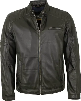 Produktbild von Redpoint - Herren Lederjacke Lammnappa schwarz : 60