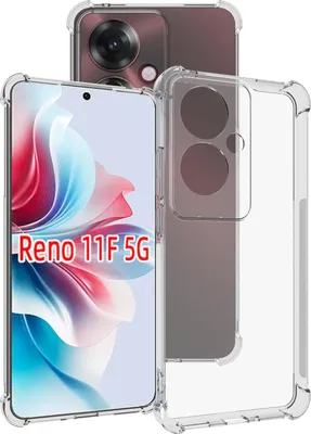 Immagine prodotto di Custodia per Oppo Reno11 F Paraurti trasparente in TPU morbido, custodia protettiva antiurto