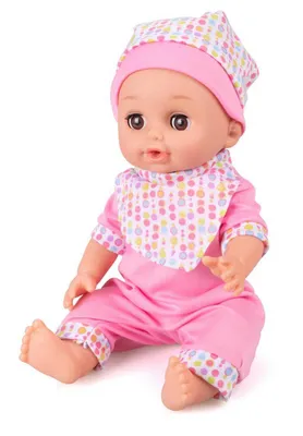 Produktbild von Funktionspuppe mit 3-in-1 Puppen-Pflegeset, Badewanne, Hochstuhl & Zubehör