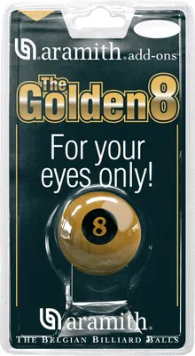 Immagine prodotto di Resina fenolica Aramith Golden 8 design 57,2 mm