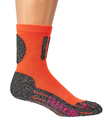 Produktbild von TippTexx 24 Sport- und Bike-Socks Coolmax (Polyesterfasern)® , Neon Orange, 2 Paar, Größe 36-41