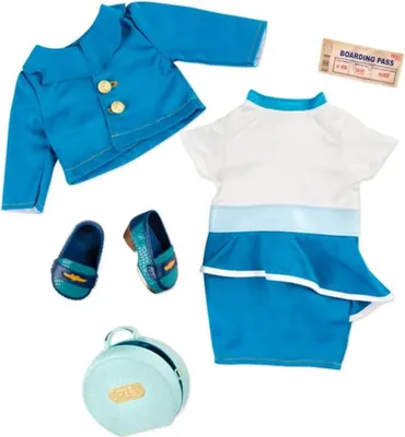 Produktbild von Fashion Flight Accessoires Kleidung für 48cm Puppe Our Generation