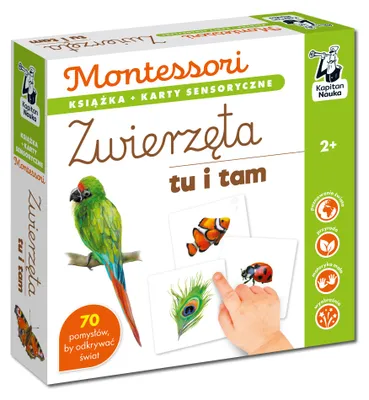 Obrázek produktu pro Montessori Zwierzęta tu i tam