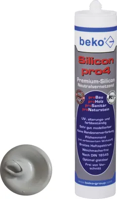 Obrázok produktu pre beko Silicon pro4 Premium 310 ml Lichtgrau