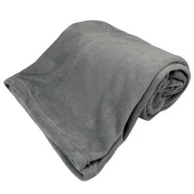 Produktbild von Home Elements Mikroflanell-Decke, grau