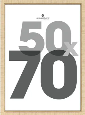 Imagen del producto de Atmosphera | Marcos para cuadros - Thea, 50x70 cm - Madera - Minimalista - Decoración de pared elegante