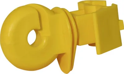 Produktbild von 100 Stück Klippringisolator für T-Pfahl Weidezaunisolator für Leitermaterial bis 10 mm