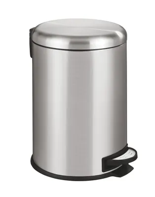 Produktbild von WENKO Tret LEMAN Edelstahl 20 L Abfall Müll Eimer mit Absenkautomatik Bad WC